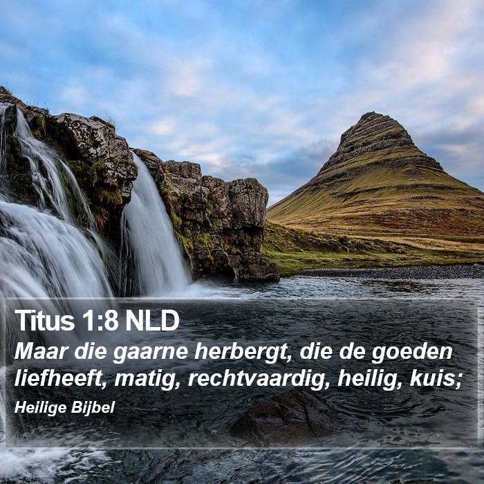 Titus 1:8 NLD Bible Study