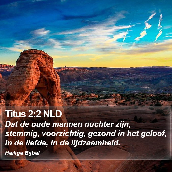 Titus 2:2 NLD Bible Study