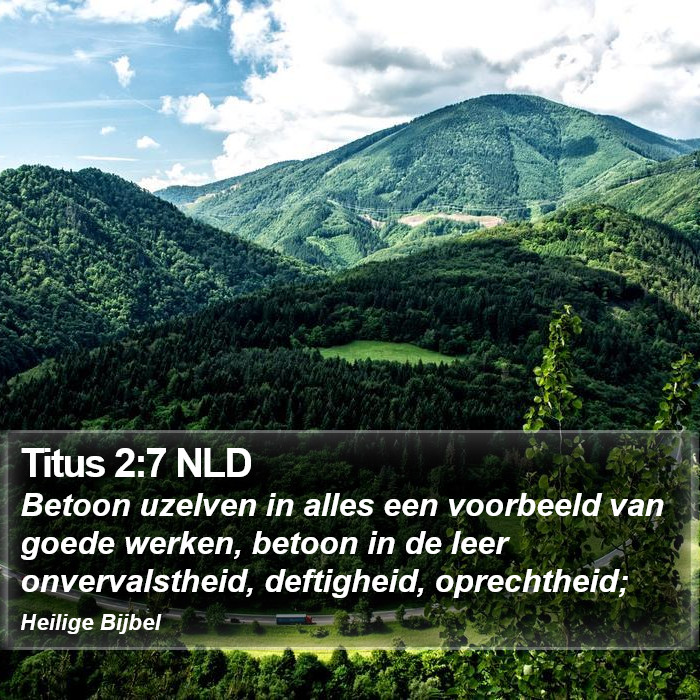 Titus 2:7 NLD Bible Study
