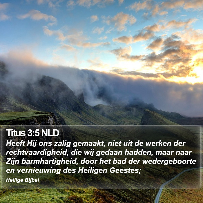 Titus 3:5 NLD Bible Study