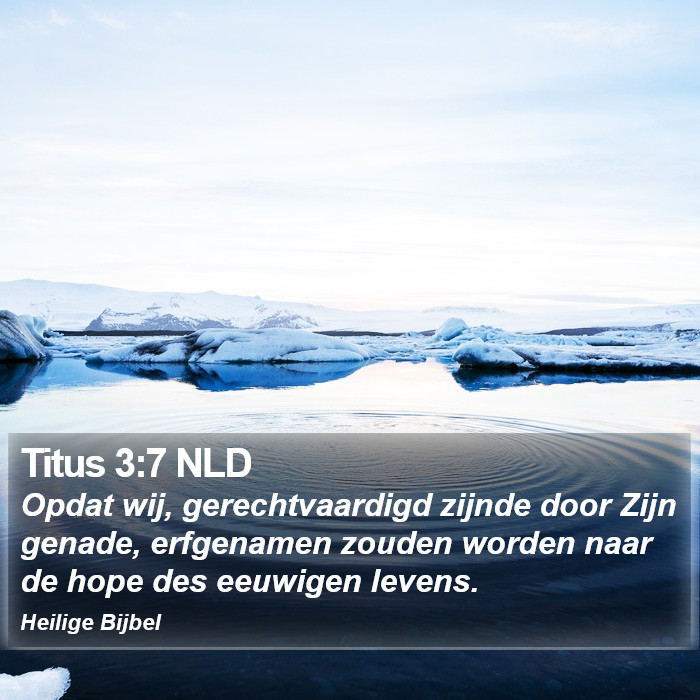 Titus 3:7 NLD Bible Study