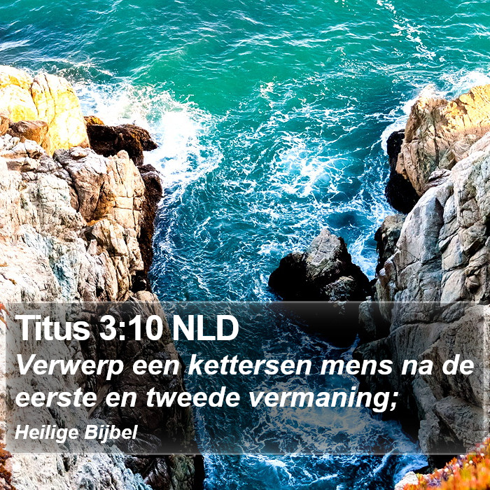 Titus 3:10 NLD Bible Study