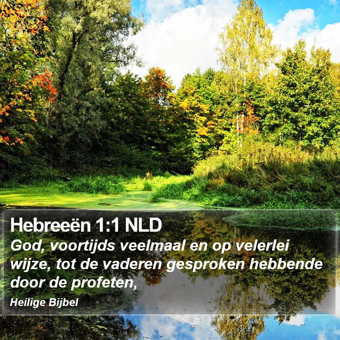 Hebreeën 1:1 NLD Bible Study