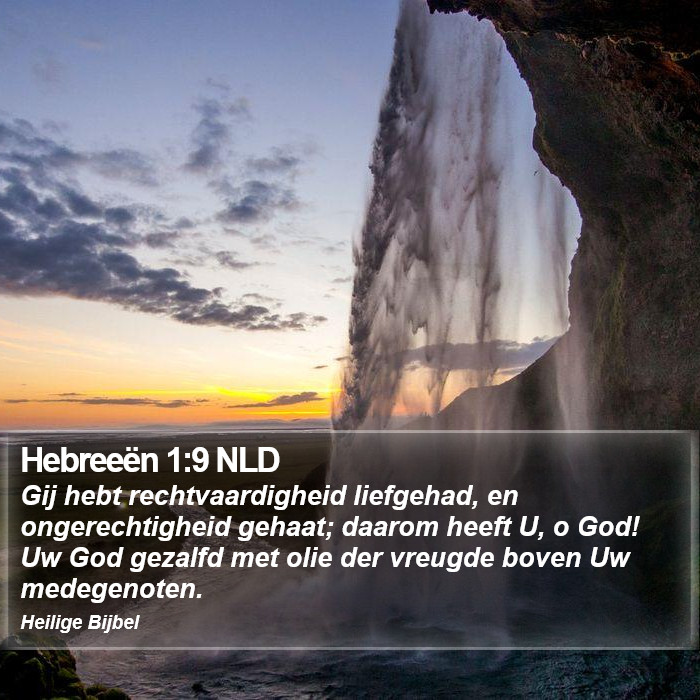 Hebreeën 1:9 NLD Bible Study