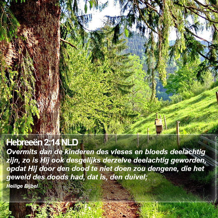 Hebreeën 2:14 NLD Bible Study