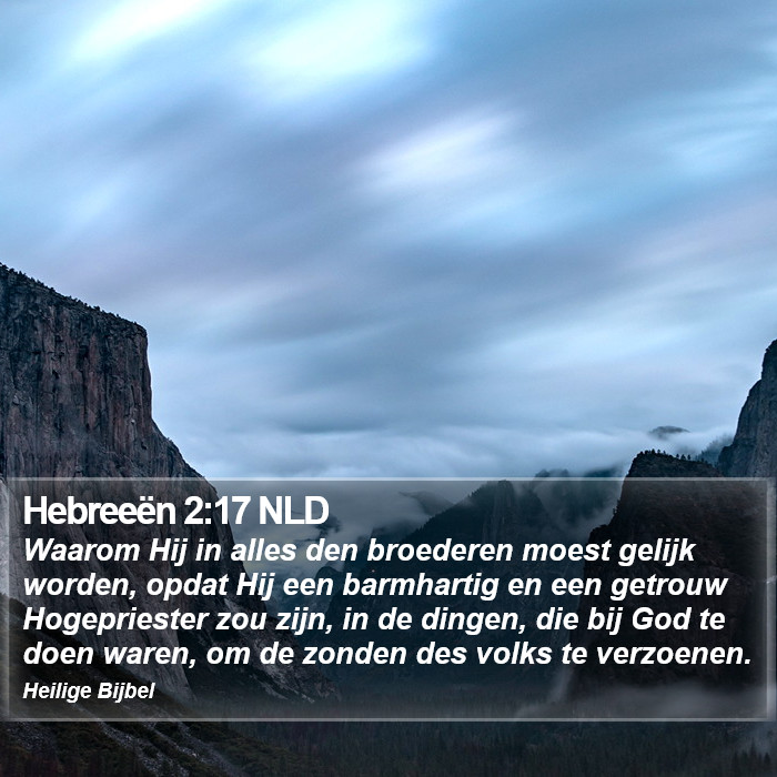 Hebreeën 2:17 NLD Bible Study