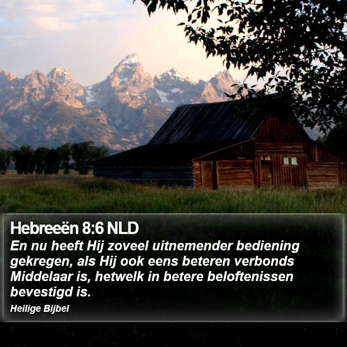 Hebreeën 8:6 NLD Bible Study