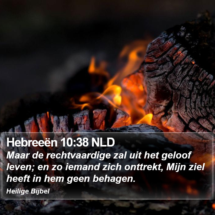 Hebreeën 10:38 NLD Bible Study