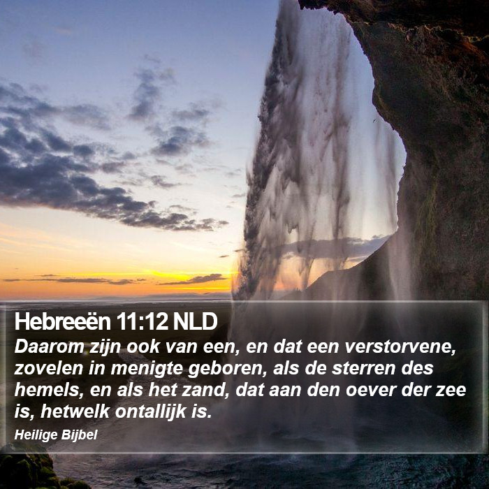 Hebreeën 11:12 NLD Bible Study