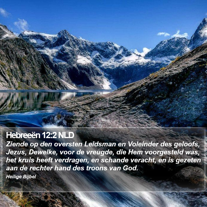 Hebreeën 12:2 NLD Bible Study