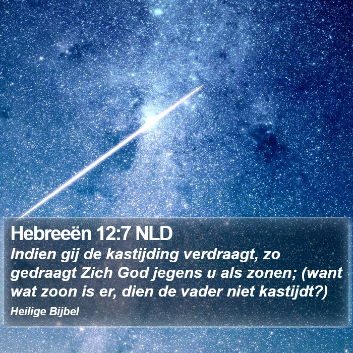 Hebreeën 12:7 NLD Bible Study