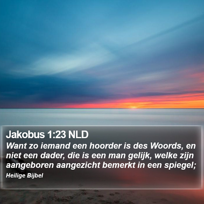 Jakobus 1:23 NLD Bible Study