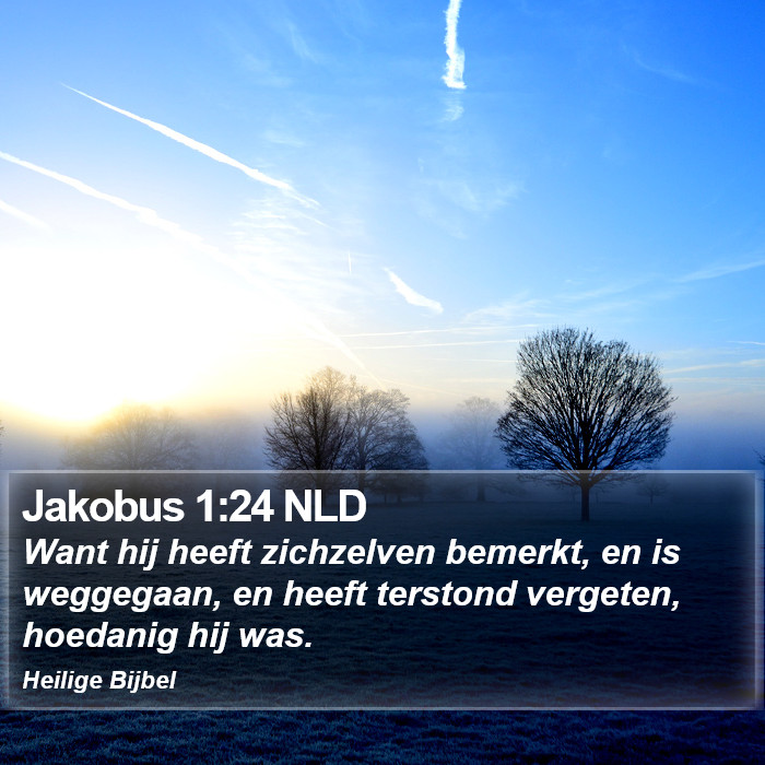 Jakobus 1:24 NLD Bible Study