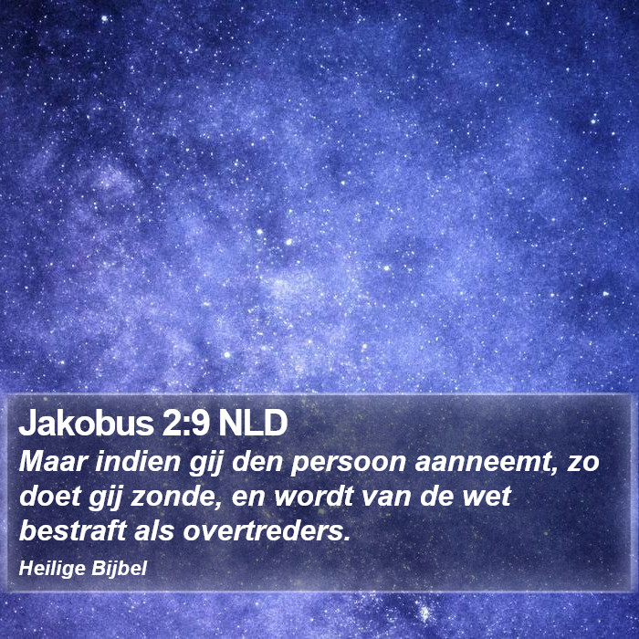 Jakobus 2:9 NLD Bible Study