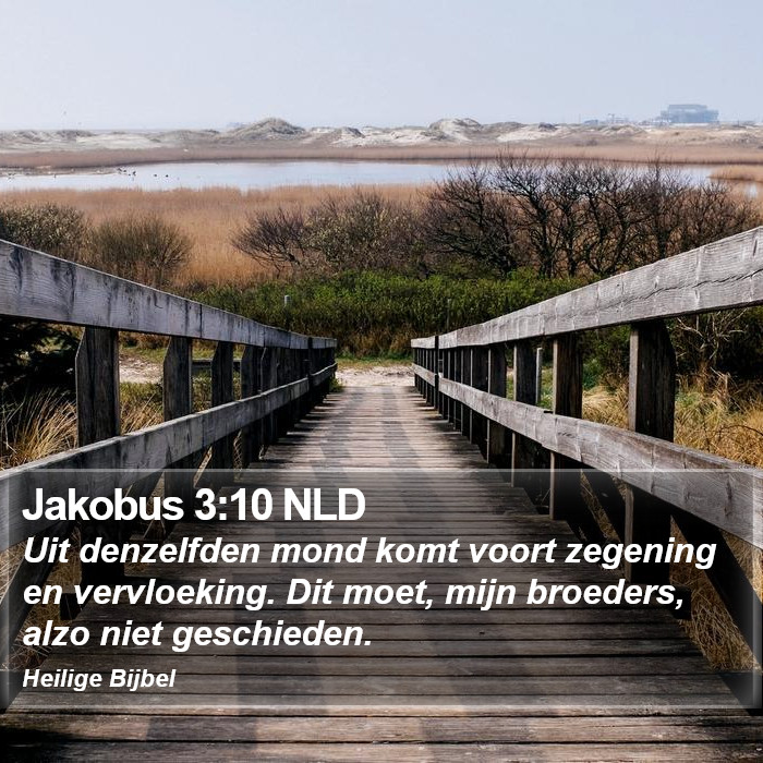 Jakobus 3:10 NLD Bible Study