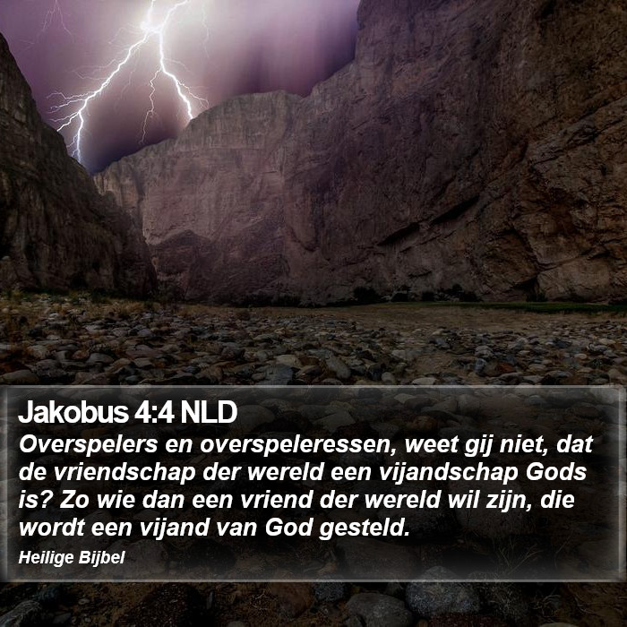 Jakobus 4:4 NLD Bible Study