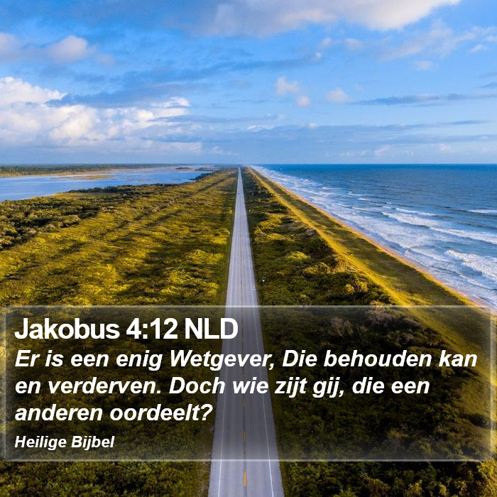 Jakobus 4:12 NLD Bible Study