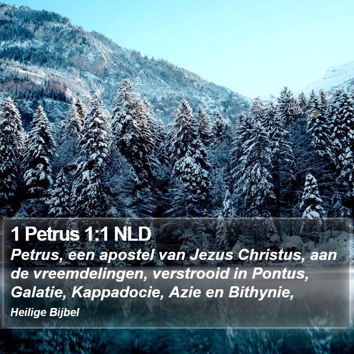 1 Petrus 1:1 NLD Bible Study