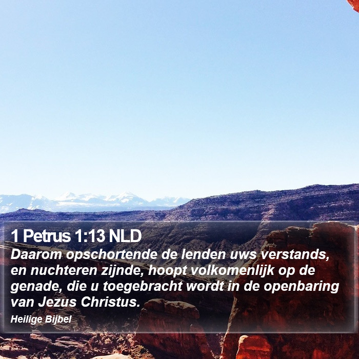 1 Petrus 1:13 NLD Bible Study