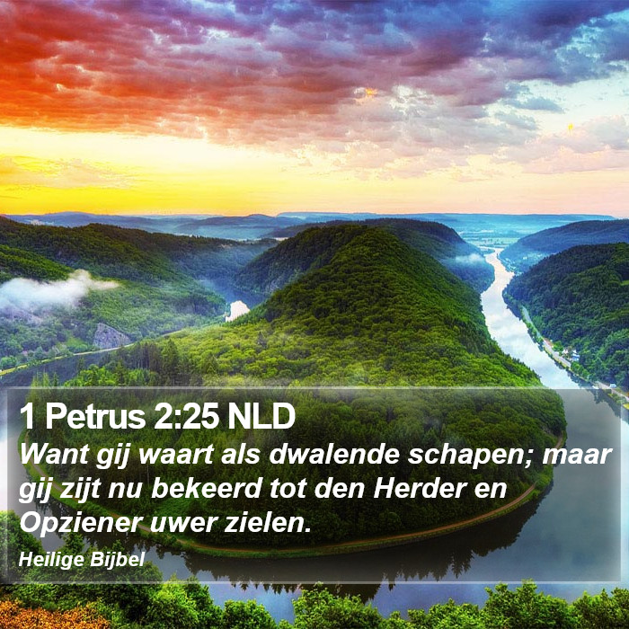 1 Petrus 2:25 NLD Bible Study