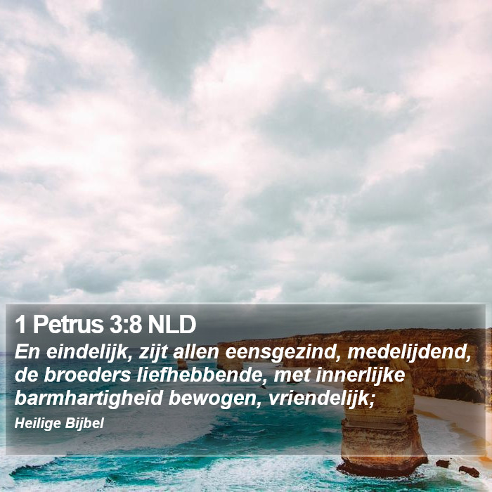 1 Petrus 3:8 NLD Bible Study