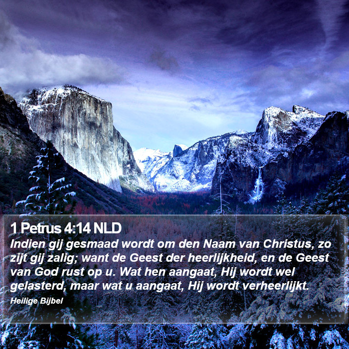 1 Petrus 4:14 NLD Bible Study