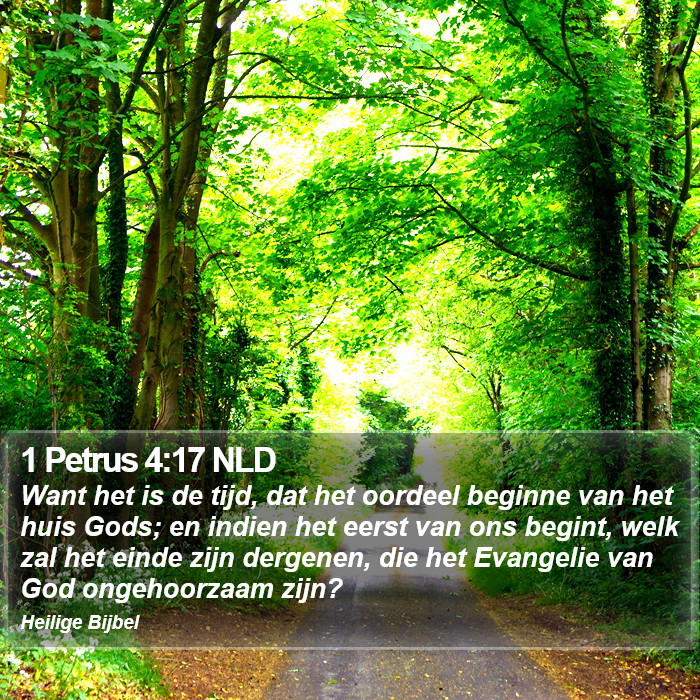 1 Petrus 4:17 NLD Bible Study