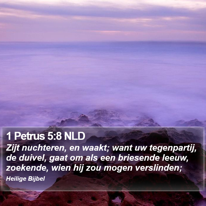 1 Petrus 5:8 NLD Bible Study