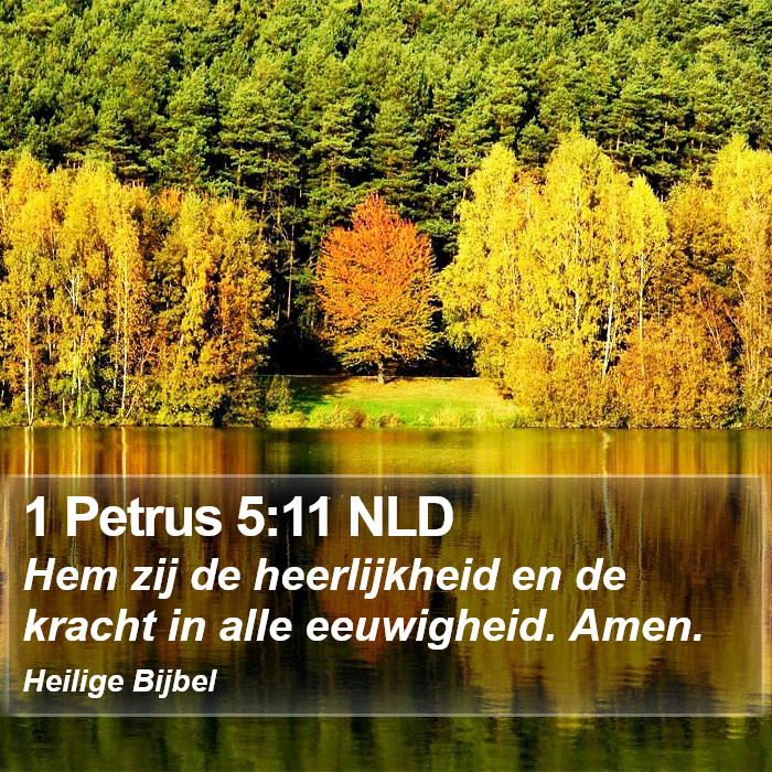 1 Petrus 5:11 NLD Bible Study