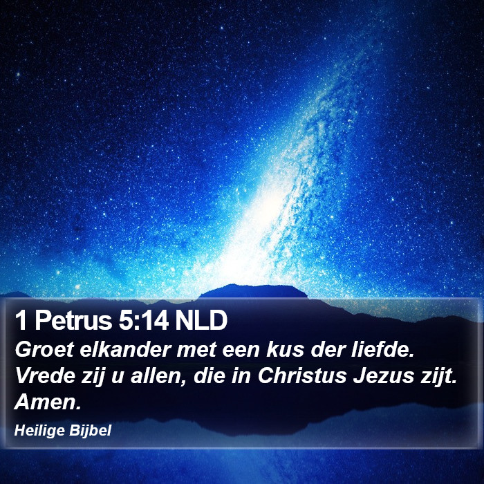 1 Petrus 5:14 NLD Bible Study