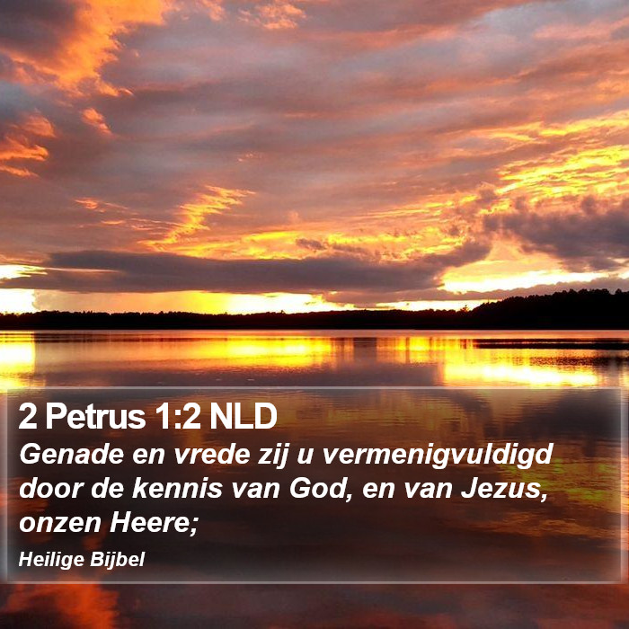 2 Petrus 1:2 NLD Bible Study