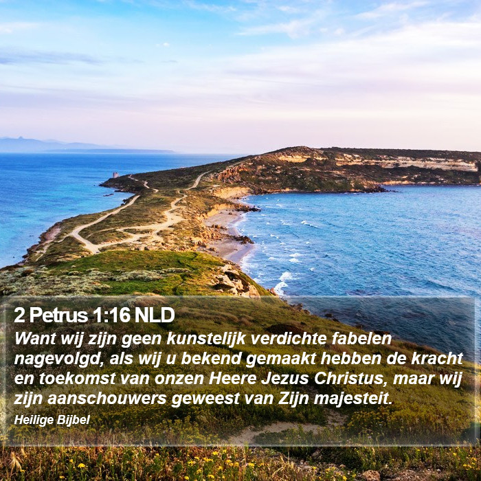 2 Petrus 1:16 NLD Bible Study