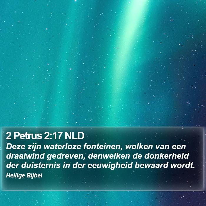 2 Petrus 2:17 NLD Bible Study