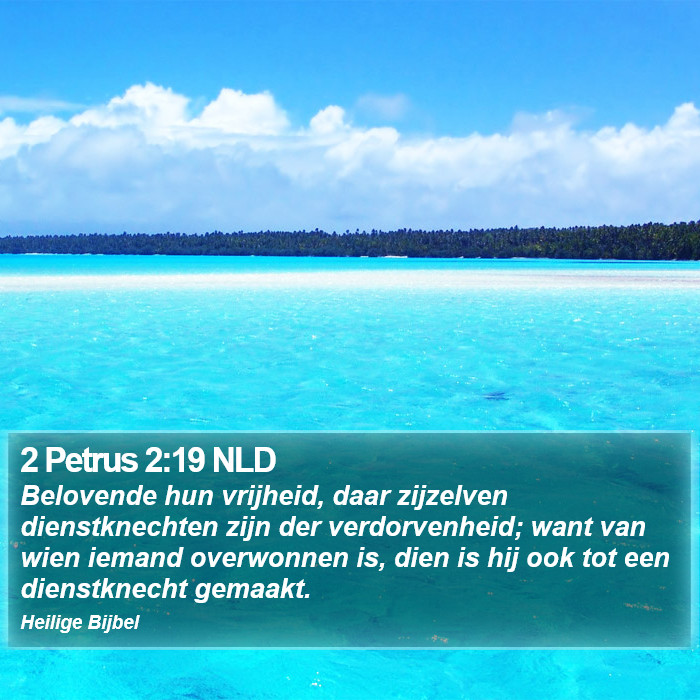 2 Petrus 2:19 NLD Bible Study
