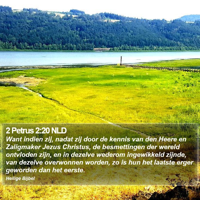 2 Petrus 2:20 NLD Bible Study