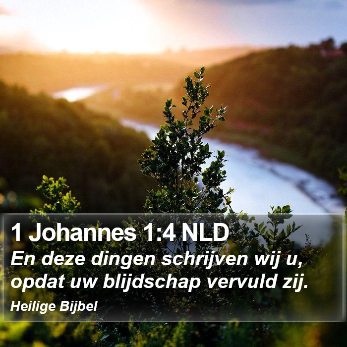 1 Johannes 1:4 NLD Bible Study