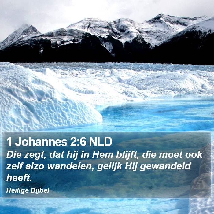 1 Johannes 2:6 NLD Bible Study