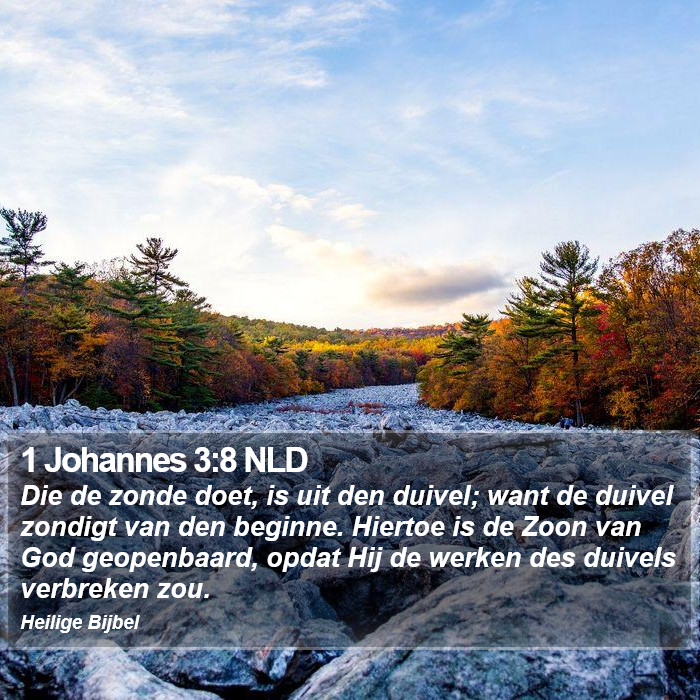 1 Johannes 3:8 NLD Bible Study