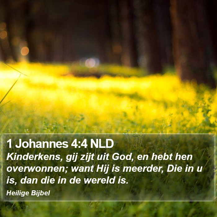 1 Johannes 4:4 NLD Bible Study