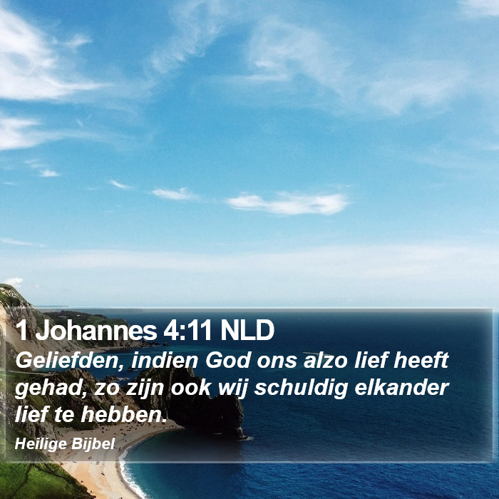 1 Johannes 4:11 NLD Bible Study