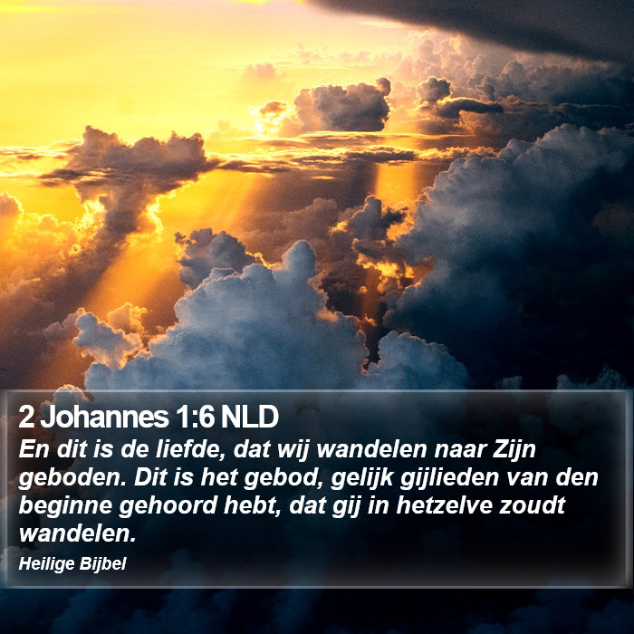 2 Johannes 1:6 NLD Bible Study