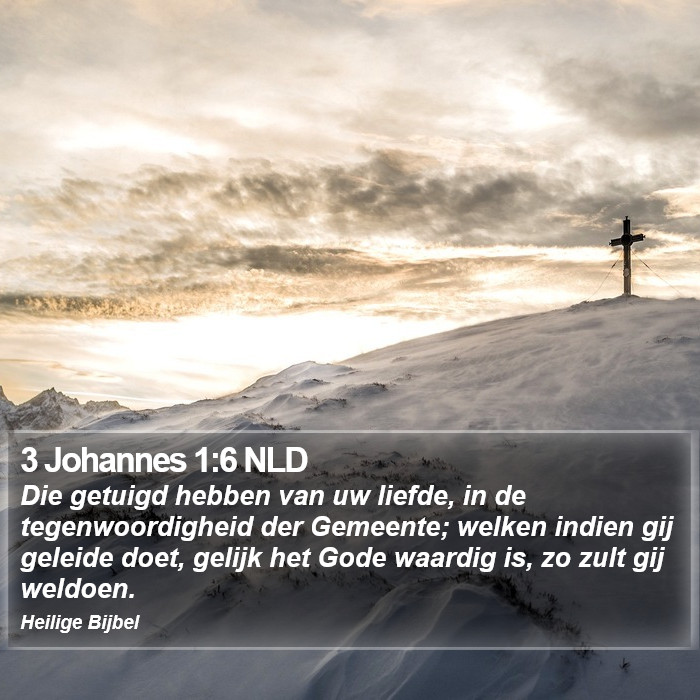 3 Johannes 1:6 NLD Bible Study