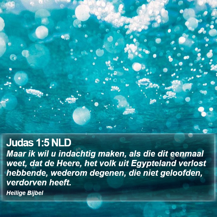 Judas 1:5 NLD Bible Study