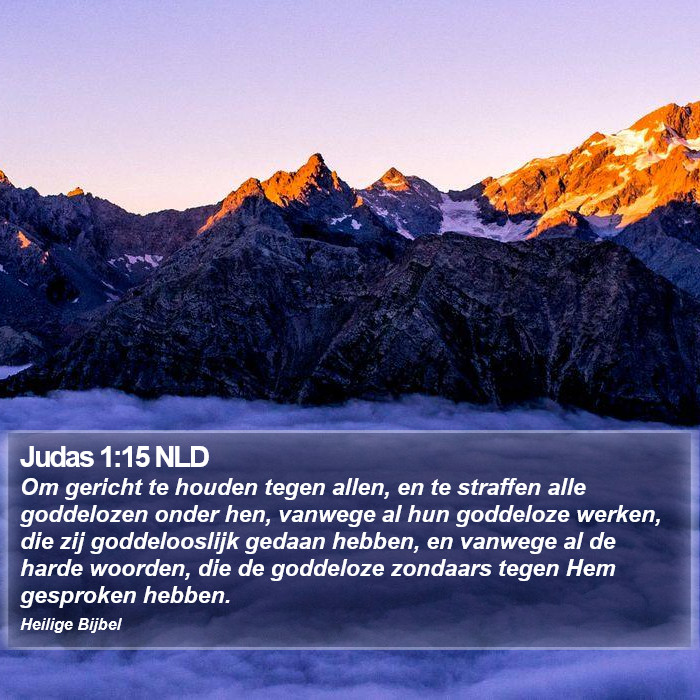 Judas 1:15 NLD Bible Study