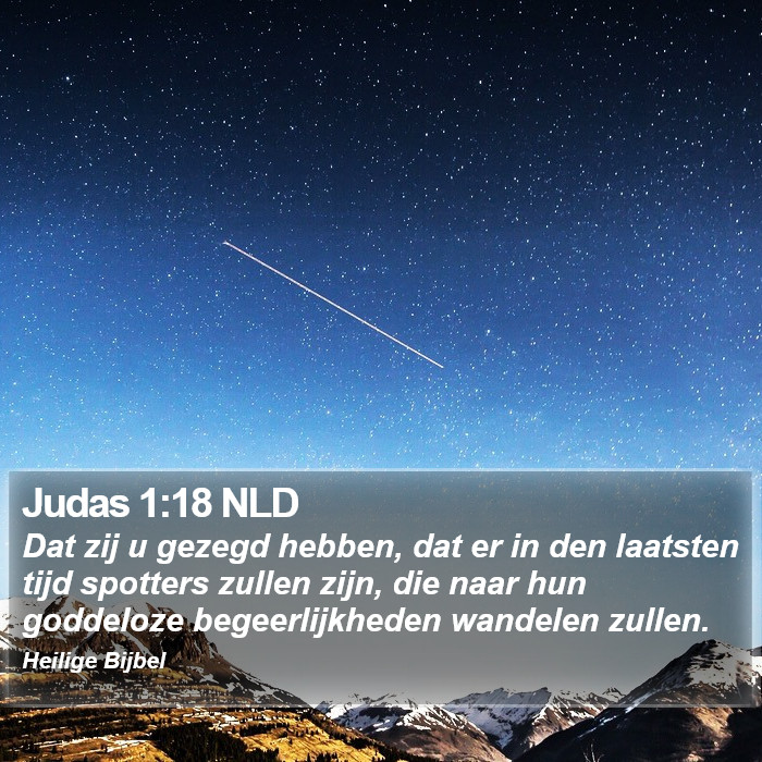 Judas 1:18 NLD Bible Study