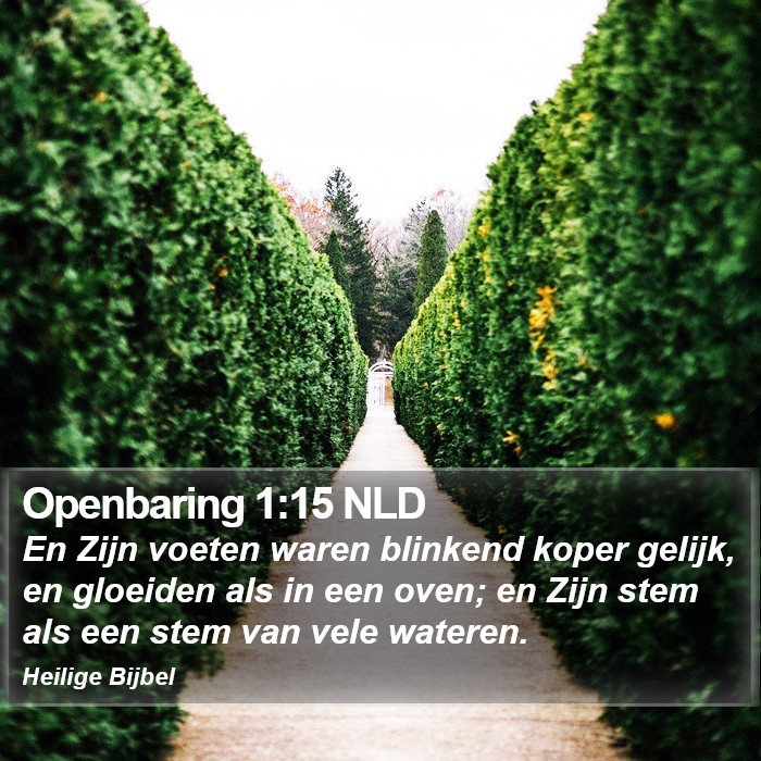 Openbaring 1:15 NLD Bible Study