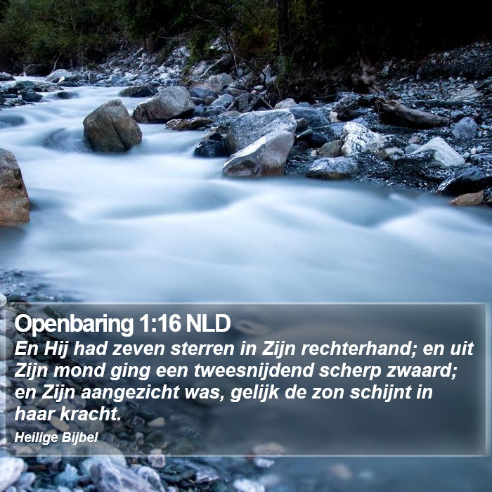 Openbaring 1:16 NLD Bible Study