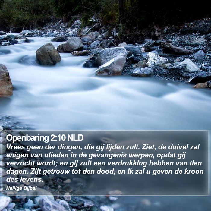 Openbaring 2:10 NLD Bible Study