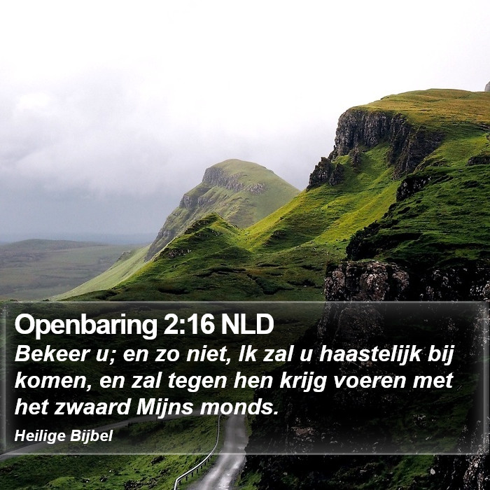 Openbaring 2:16 NLD Bible Study