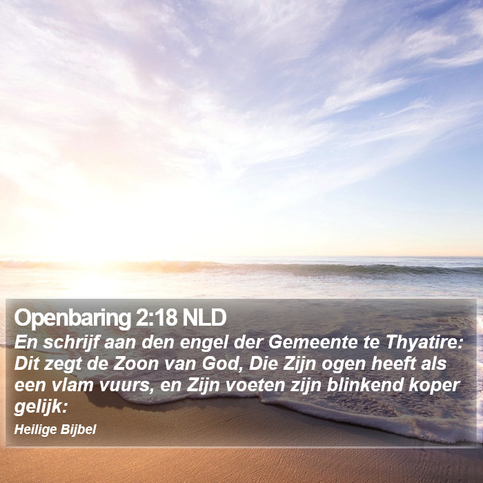 Openbaring 2:18 NLD Bible Study